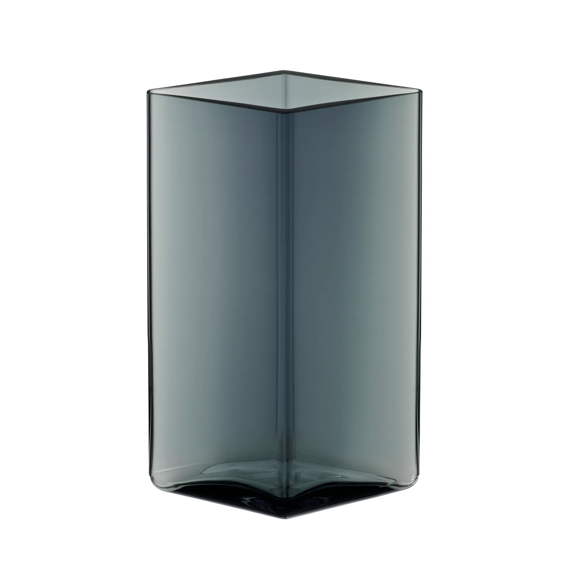 Ruutu Vase 11,5 x 18cm, Grau Iittala