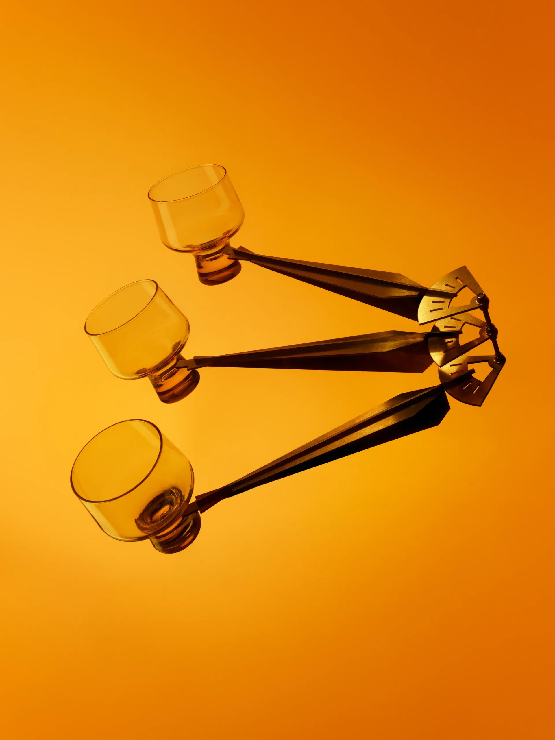 Solare Kelch  29 cl 2er-Pack, Feuergelb  Iittala