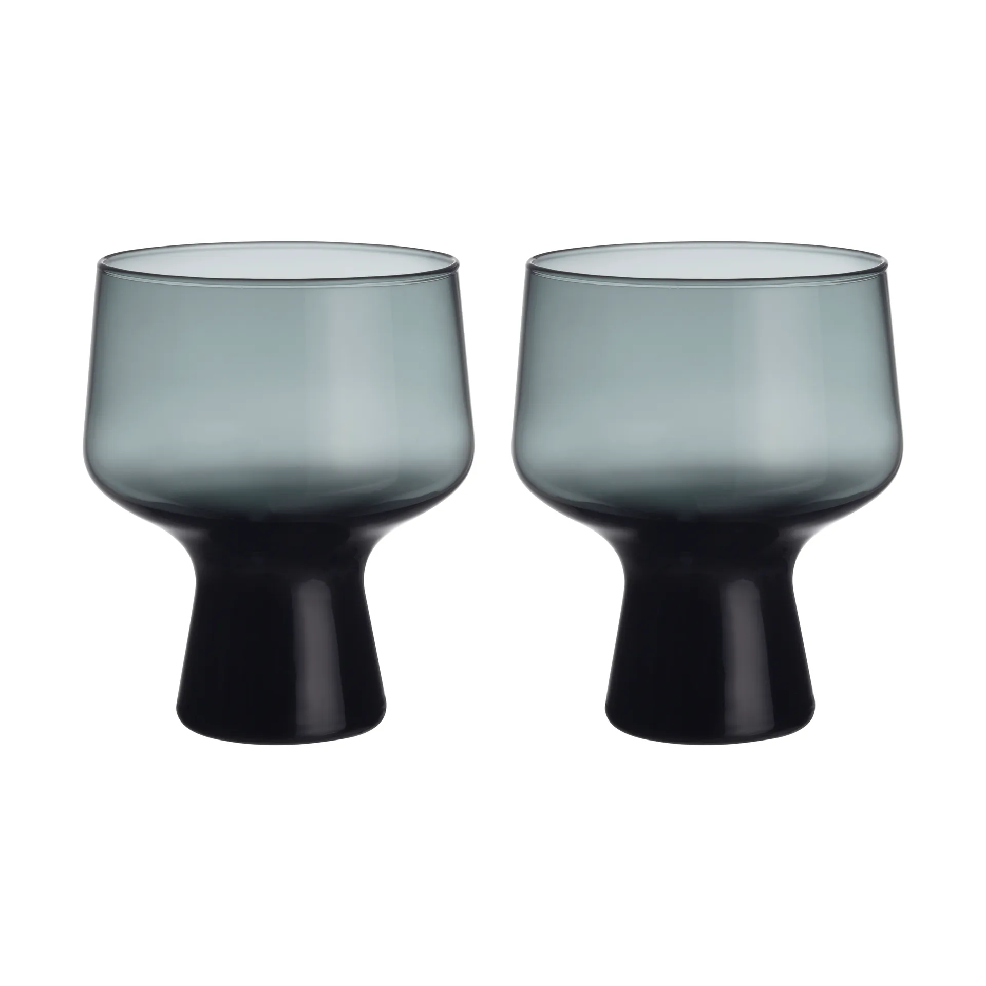 Solare Kelch  29 cl 2er-Pack, Stahlgrau Iittala