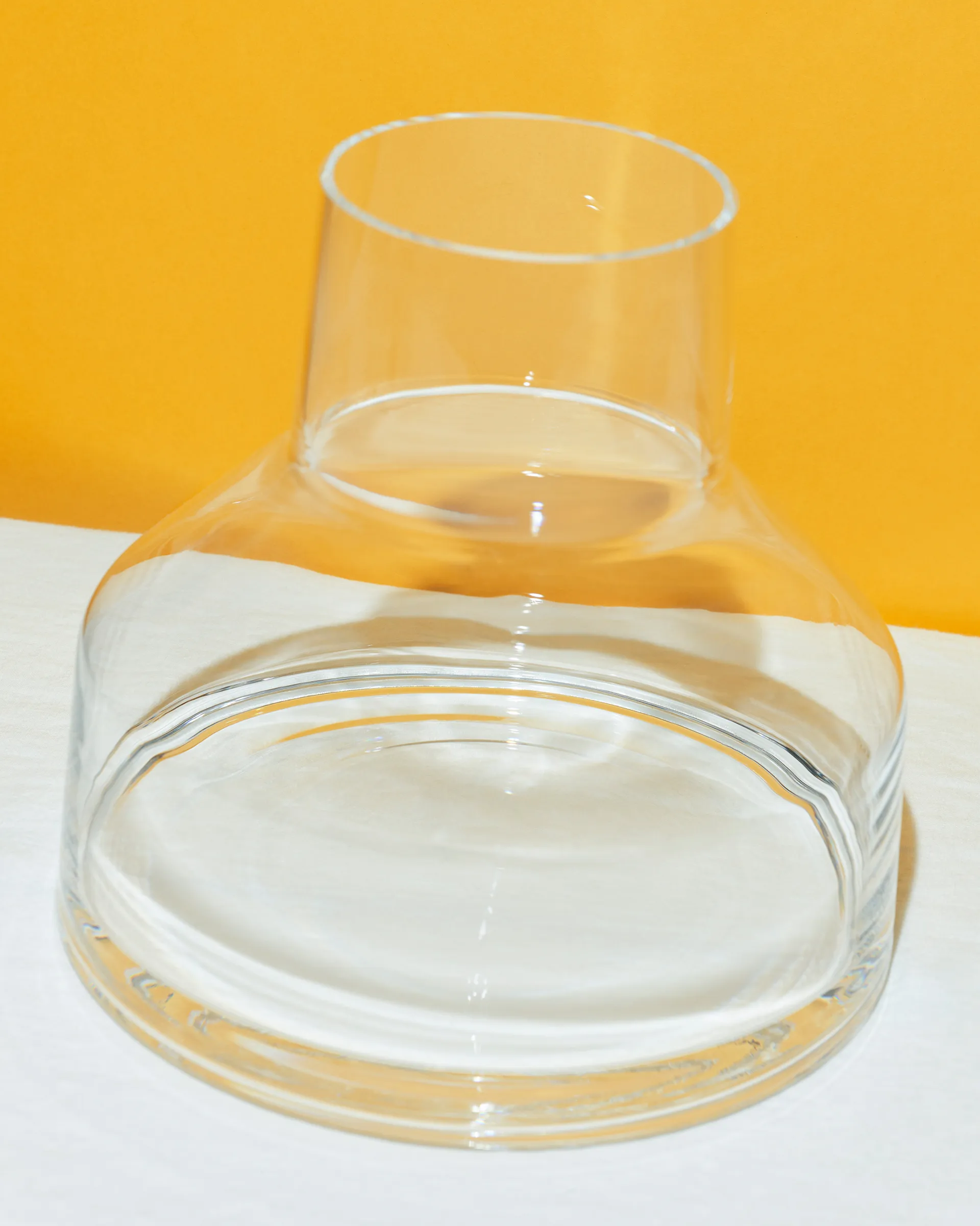Solare Vase niedrig 20xØ22 cm, Klar Iittala