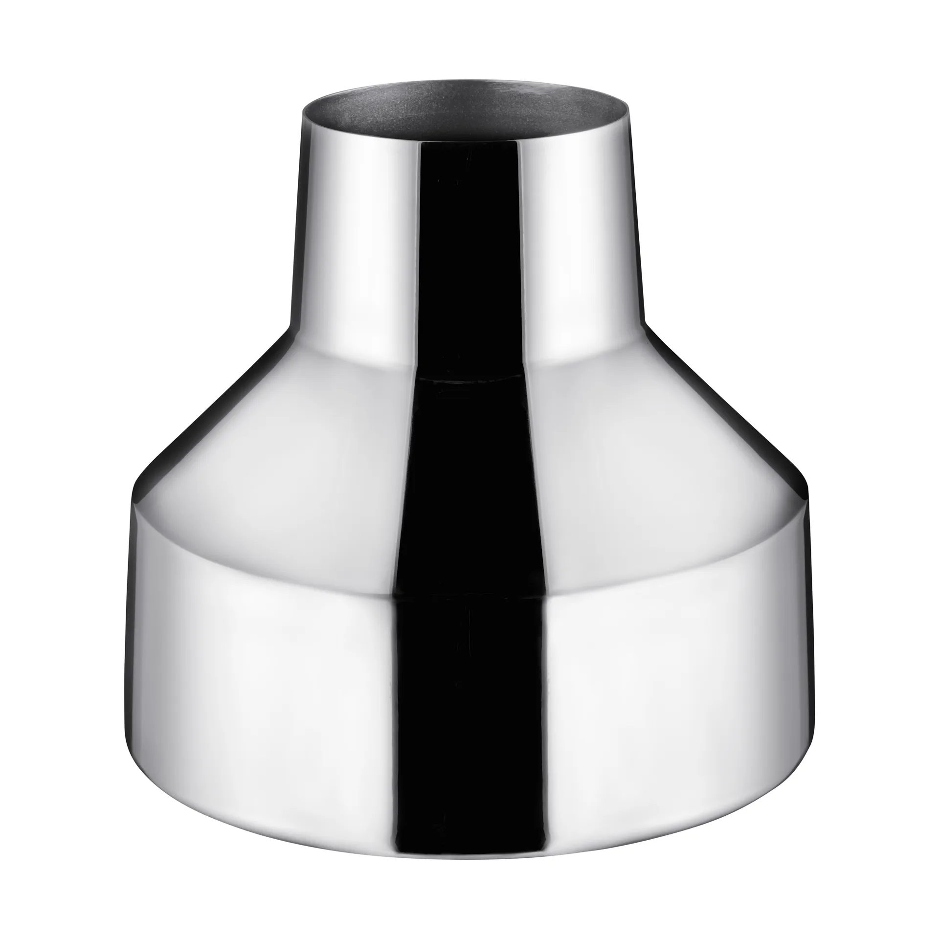 Solare Vase niedrig 20xØ22 cm, Stahl Iittala