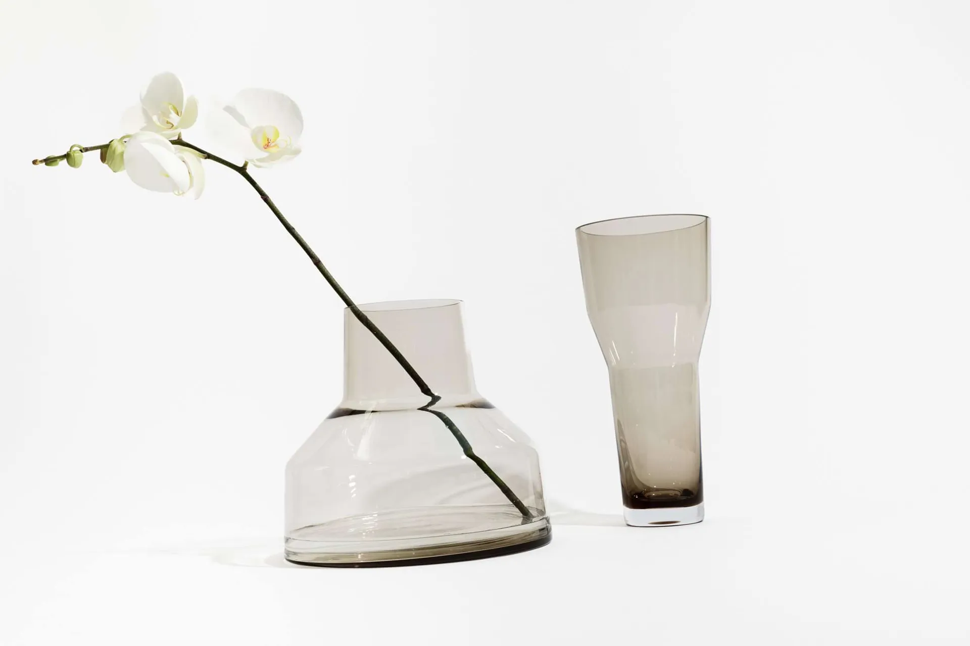 Solare Vase niedrig Ø22x20 cm, Leinen Iittala