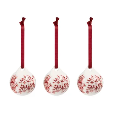 Taika Dekoration - Granatrot, 5 cm, 3er-Pack - Iittala