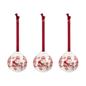 Taika Dekoration - Granatrot, 5 cm, 3er-Pack - Iittala