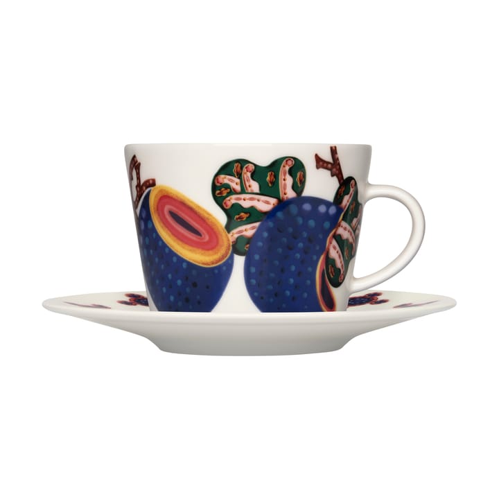 Taika Sato Kafeetasse 20 cl, Weiß-bunt Iittala