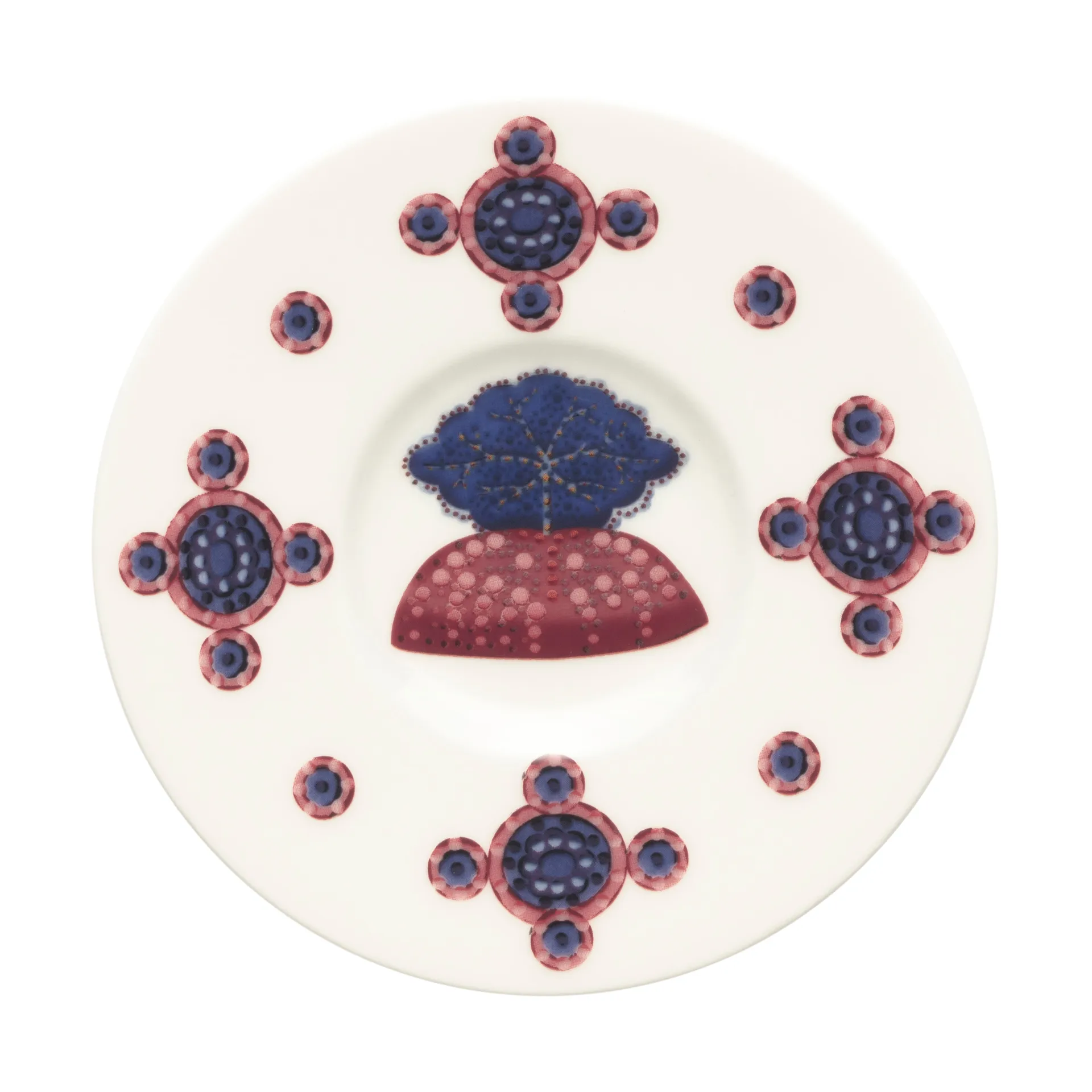 Taika Sato Untertasse Ø11 cm, Weiß-bunt Iittala