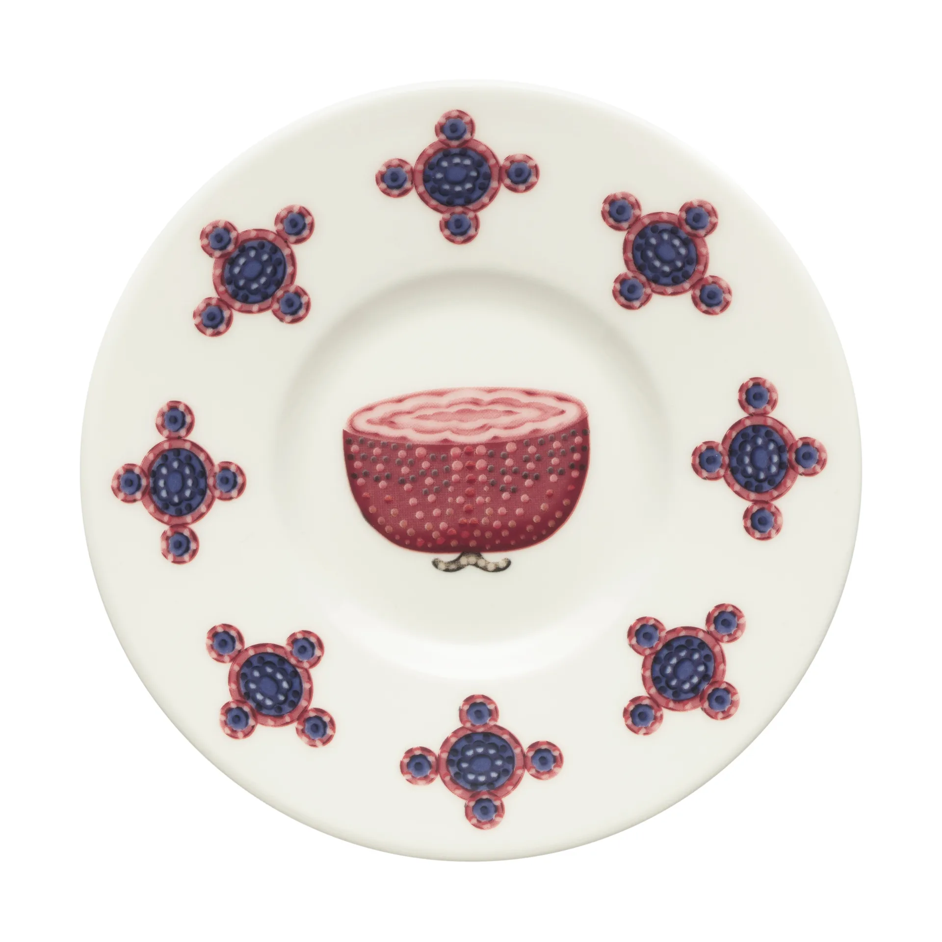 Taika Sato Untertasse Ø15 cm, Weiß-bunt Iittala