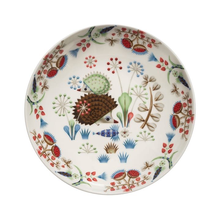 Taika Siimes tiefer Teller 20cm, Weiß Iittala