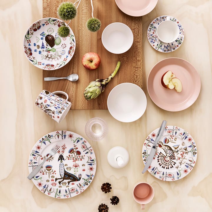 Taika Siimes tiefer Teller 20cm, Weiß Iittala