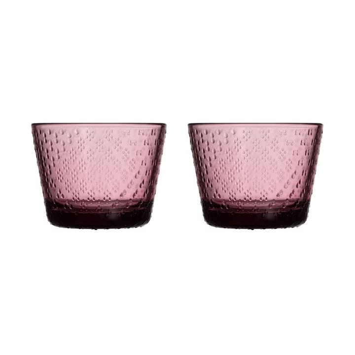 Tundra Wasserglas 16cl 2er Pack, Heide Iittala