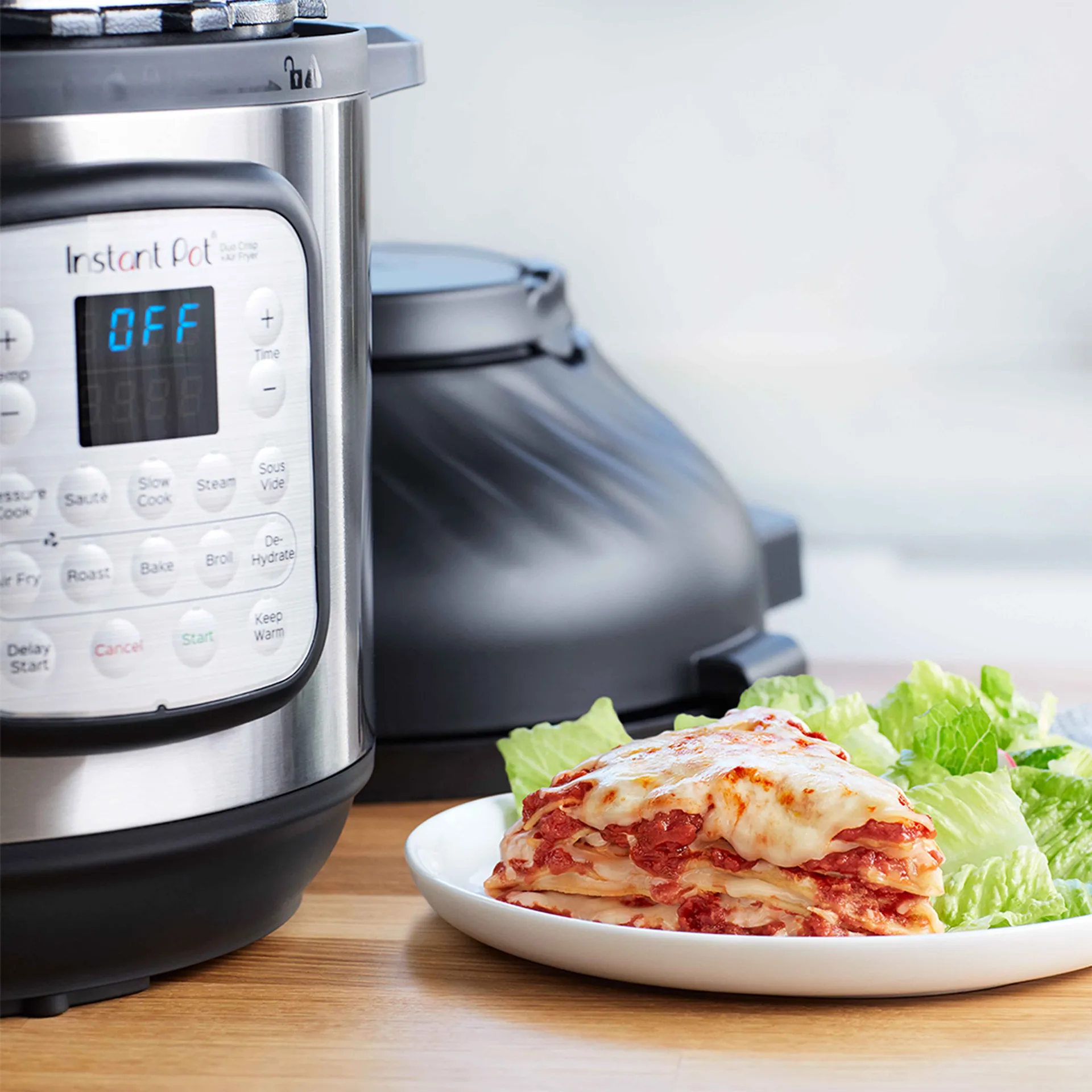 Instant Pot Duo Crisp Multikocher 8 L, Black Instant Pot