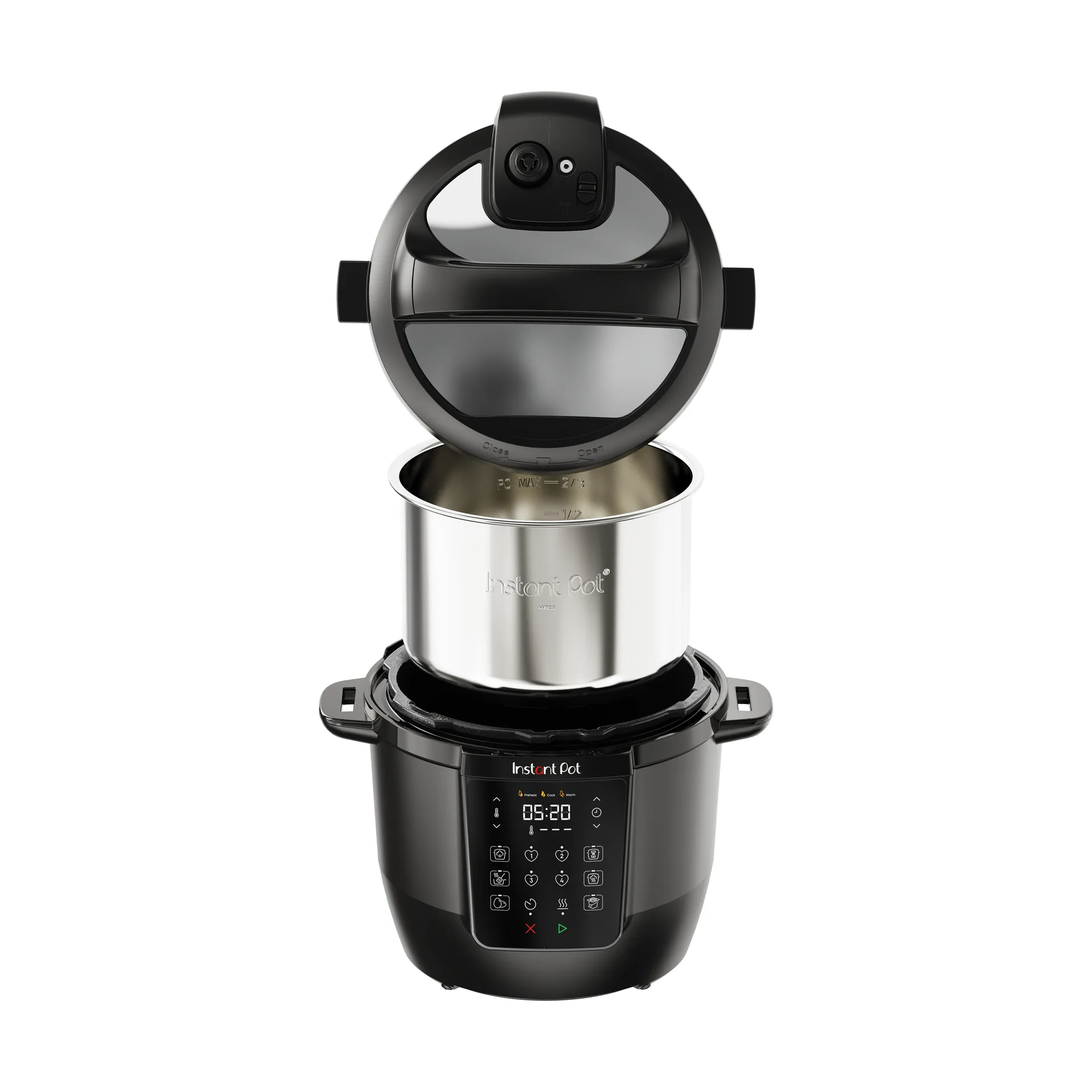 Instant Pot Multikocher 5,7 L, Black Instant Pot