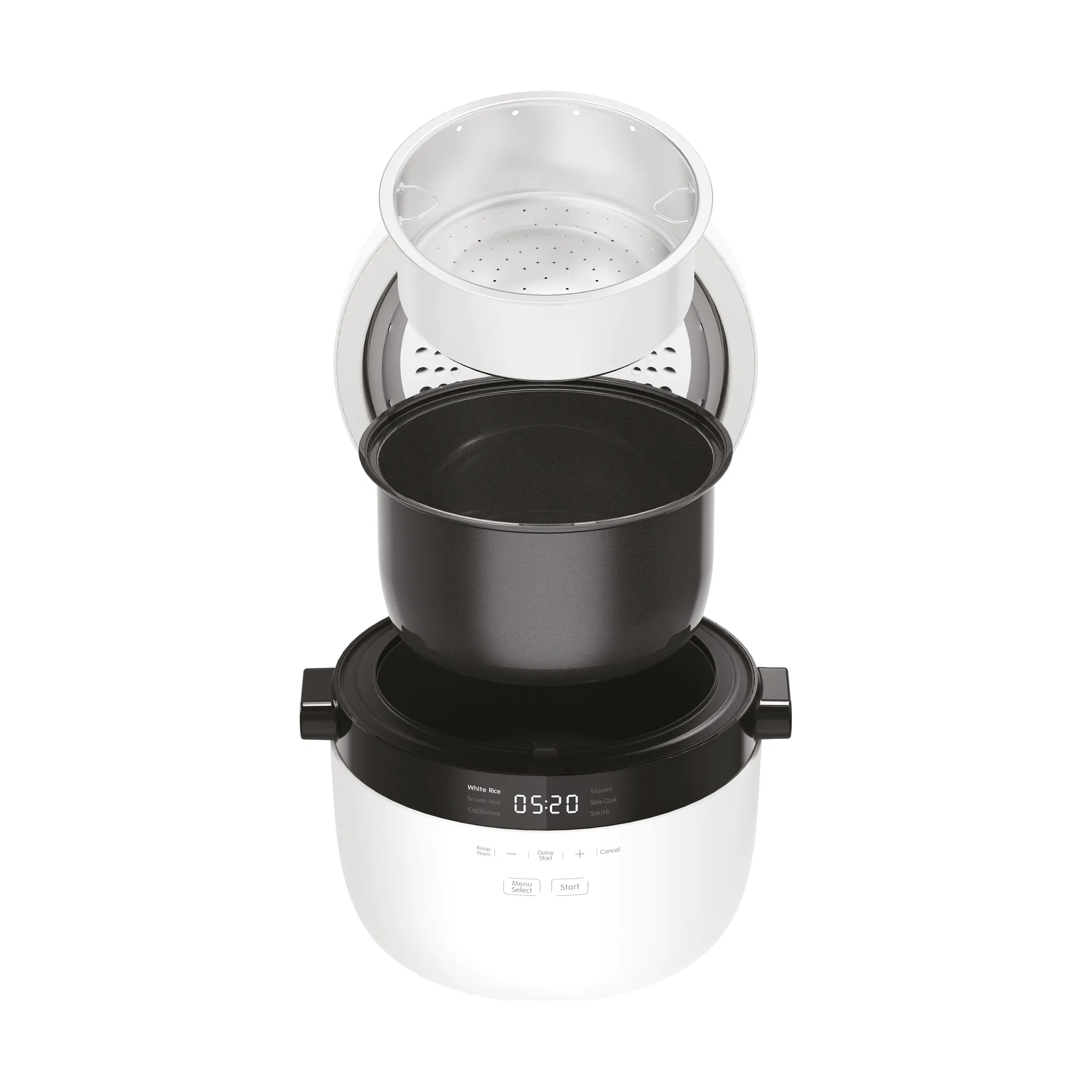 Instant Pot Reis- und Dampfgarer 2,8 L, White Instant Pot