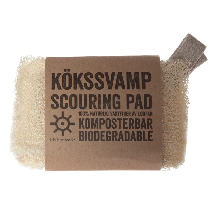 Iris Hantverk Küchenschwamm 2er Pack, Loofah Iris Hantverk