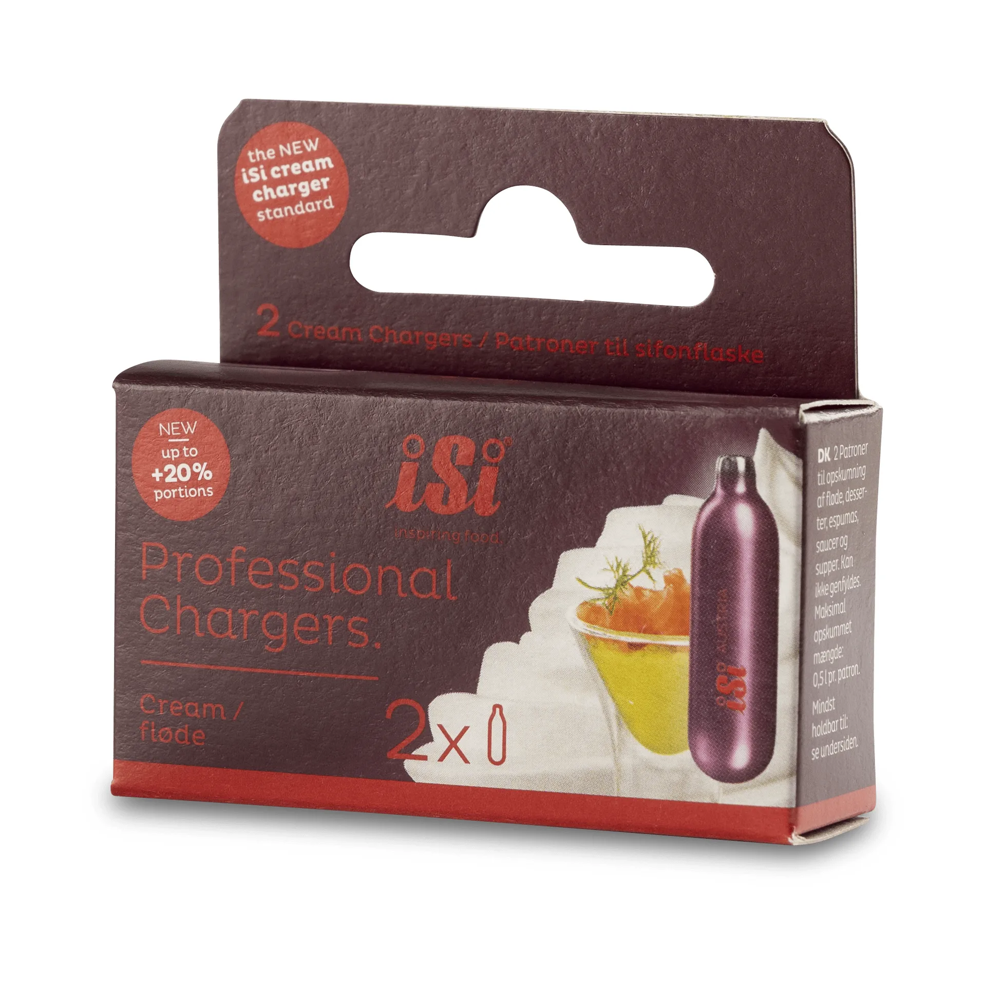 iSi Professional Chargers Sahnepatronen, 2er-Pack ISi