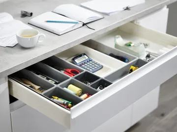 Blox Besteckkasten 10-teilig - Grau - Joseph Joseph