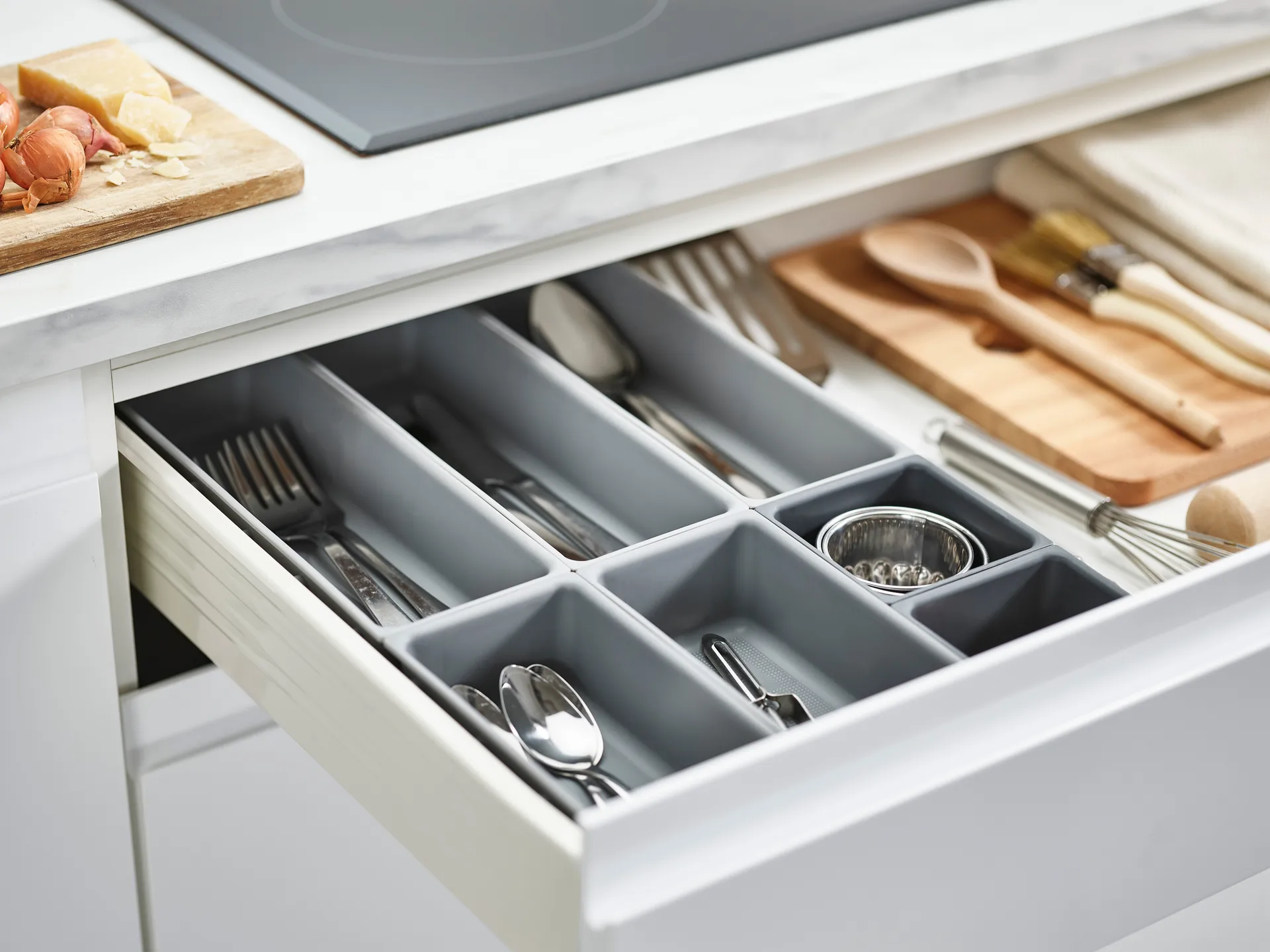 Blox Organisationsset 7 Teile, Grau Joseph Joseph