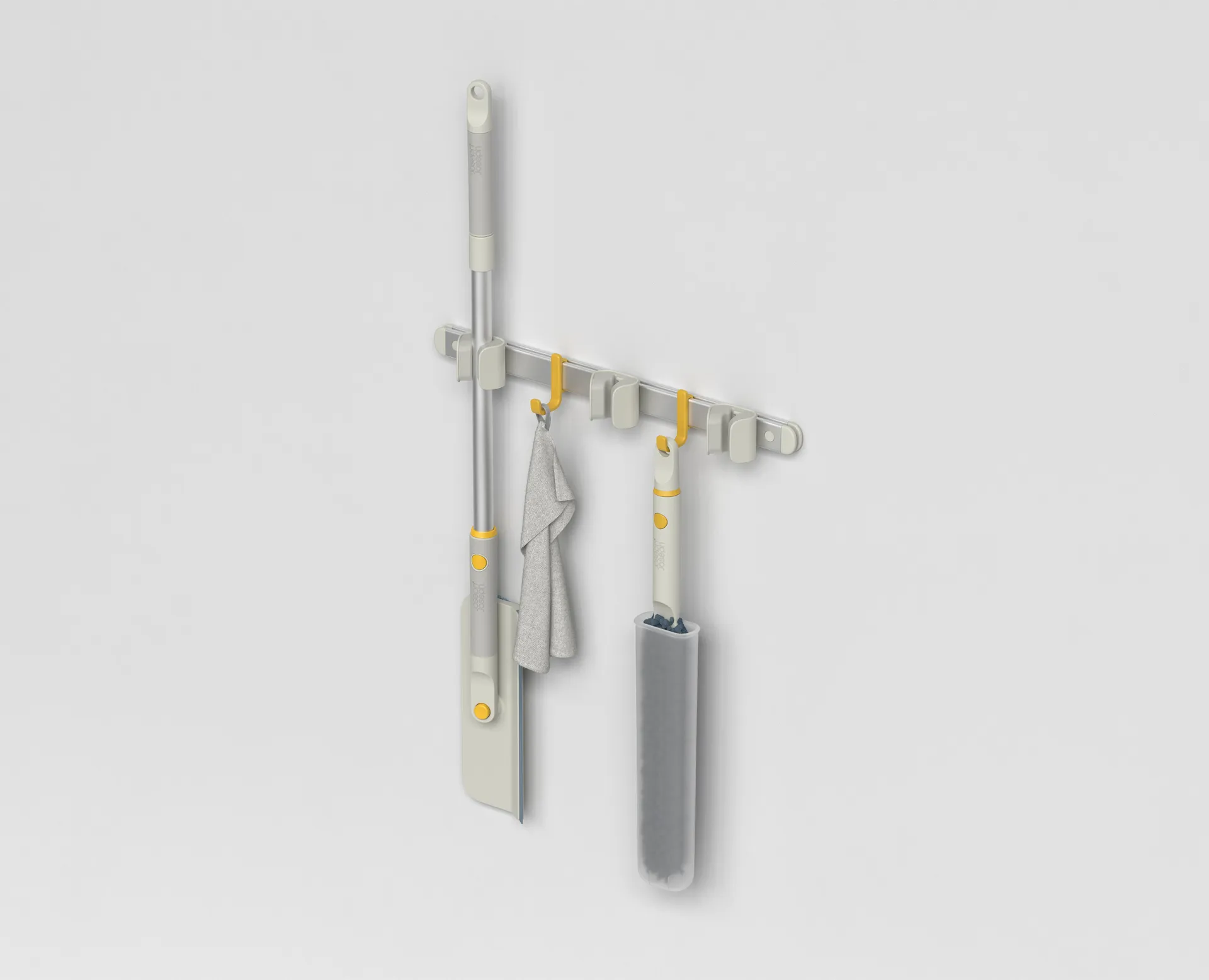 Cleantech Aufbewahrungsschiene, Silver Joseph Joseph