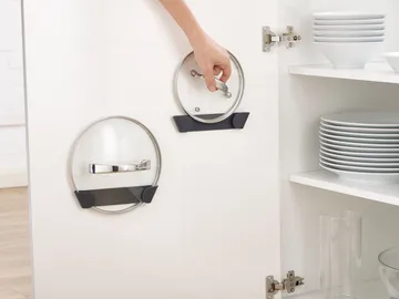 Cupboardstore Halter für Deckel 4 Stk. - Grau - Joseph Joseph