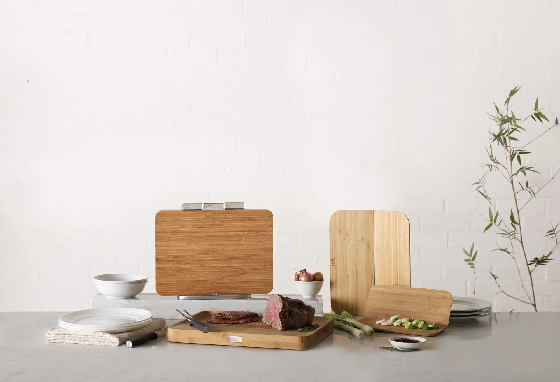 Cut & carve Schneidebrett, Bambus Joseph Joseph