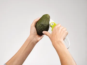 Goavocado 3-in-1 Avocado-Schneider - Grün-weiß - Joseph Joseph