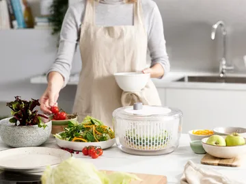 Multi Prep Salat Werkzeug, 4 Teile - Transparent - Joseph Joseph