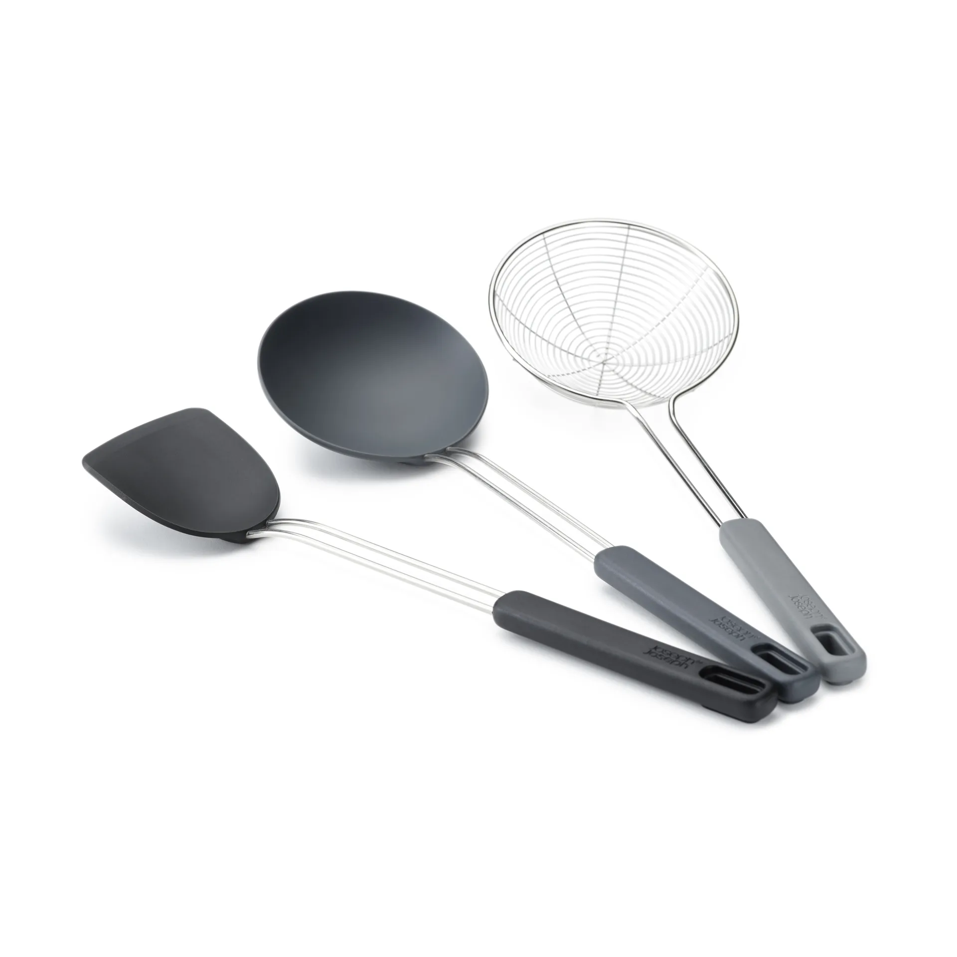 Nest Fusion Wok-Set 3 Teile, Schwarz Joseph Joseph