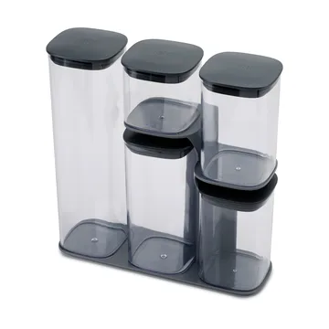 Podium Vorratsbehälter 5 Teile - Grau - Joseph Joseph