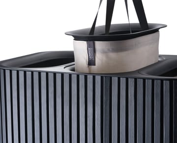 Tota Trio Luxe Wäschekorb 90 L - Black - Joseph Joseph