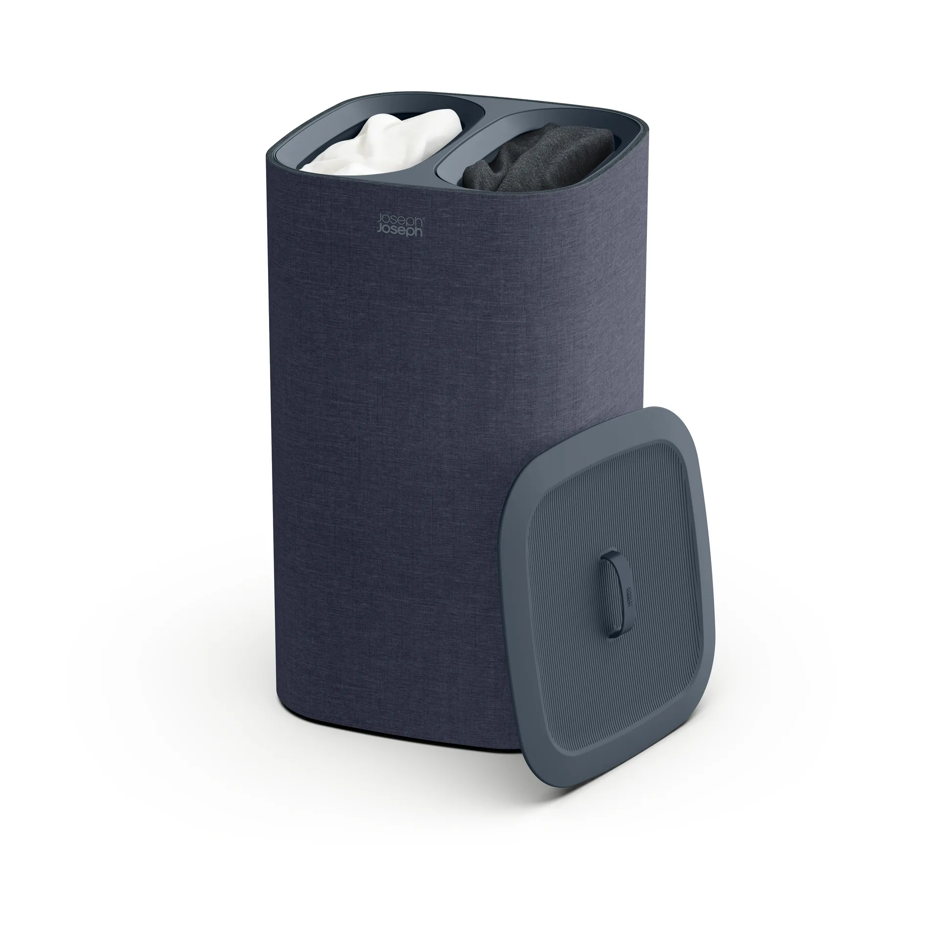 Tota Wäschekorb 60 L, Schwarz Joseph Joseph