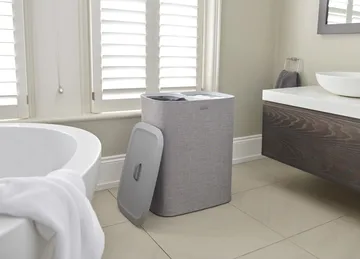 Tota Wäschekorb 90 L - Grau - Joseph Joseph