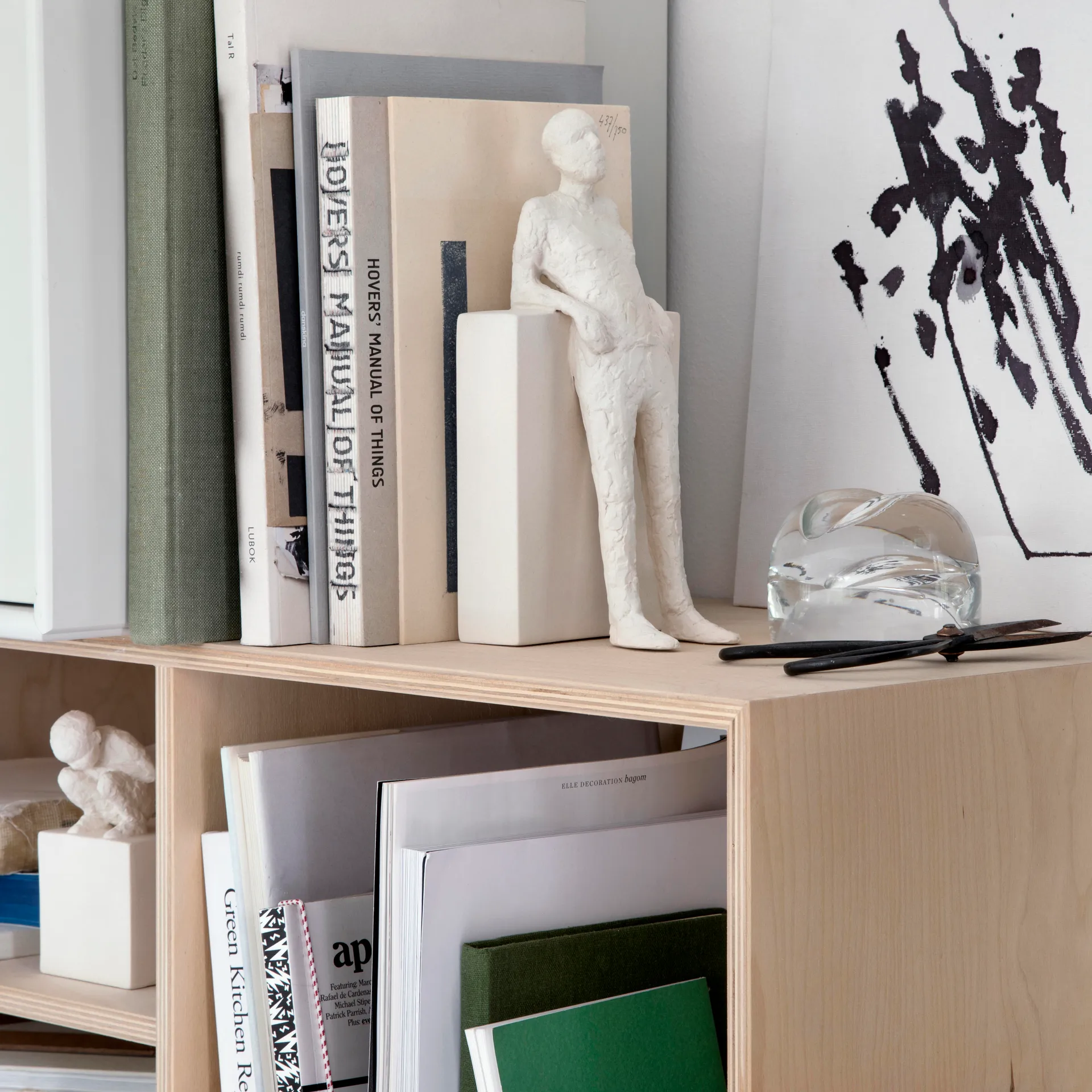 Character Skulptur mit Botschaft, The hedonist Kähler