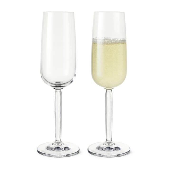 Hammershøi Champagnerglas 24cl 2er Pack, Klar Kähler