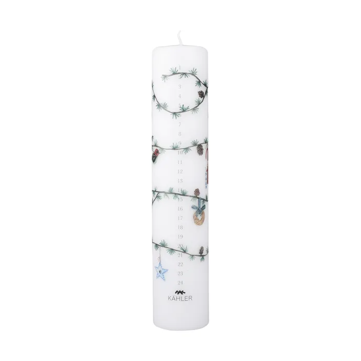 Hammershøi Christmas Adventskerze Ø5 cm - 2026 - Kähler