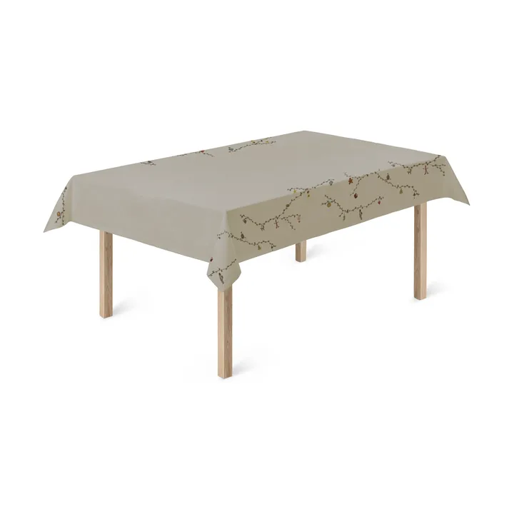 Hammershøi Christmas Tischdecke sand - 150x220 cm - Kähler