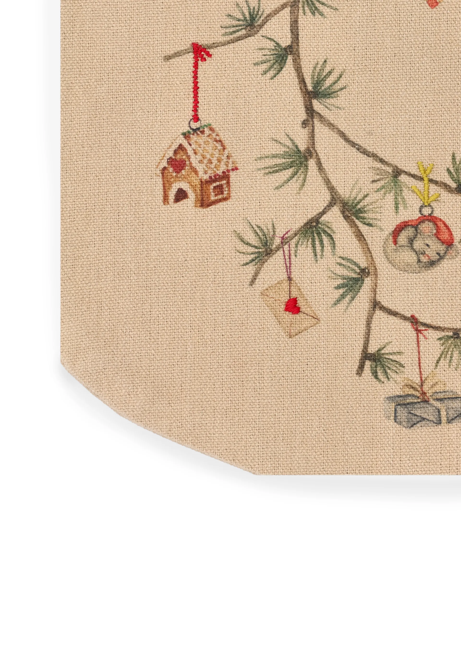 Hammershøi Christmas Weihnachtsstrumpf, Beige Kähler