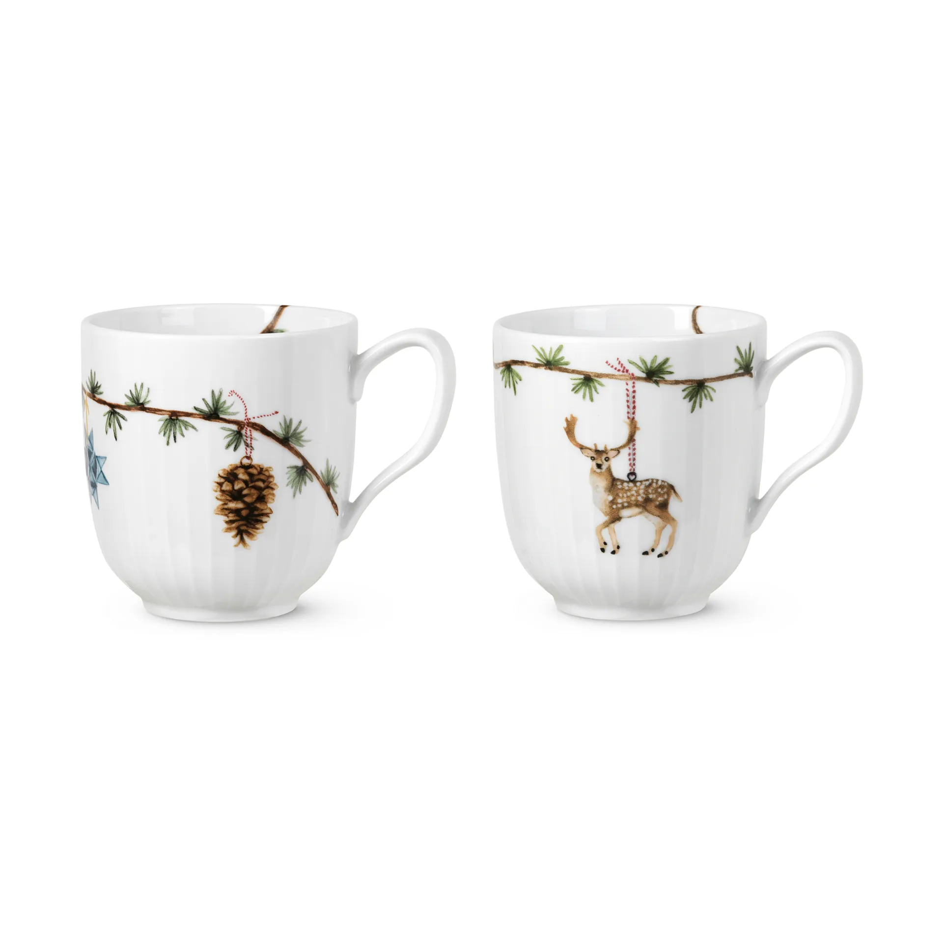 Hammershøi Christmas Weihnachtstasse 33 cl 2-teilig, 2021 & 2022 Kähler