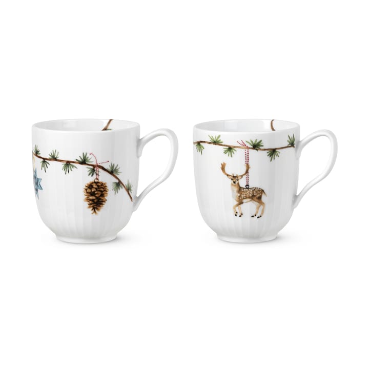 Hammershøi Christmas Weihnachtstasse 33 cl 2-teilig - 2021 & 2022 - Kähler