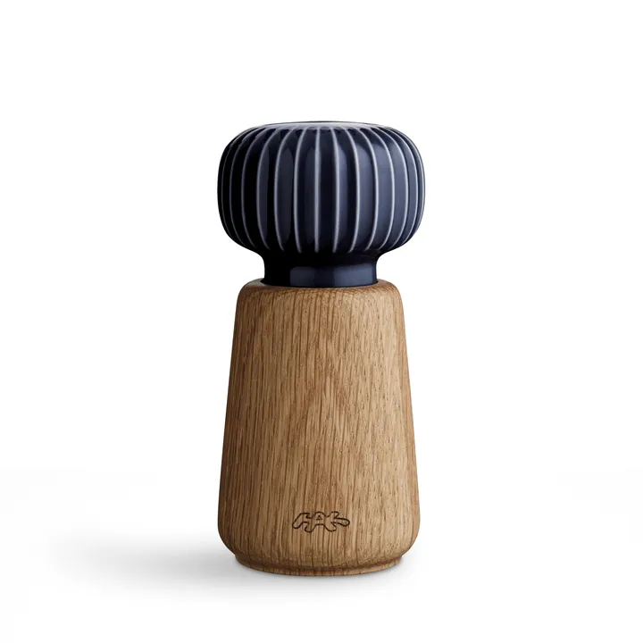 Hammershøi Gewürzmühle klein - Indigo, 14 cm - Kähler