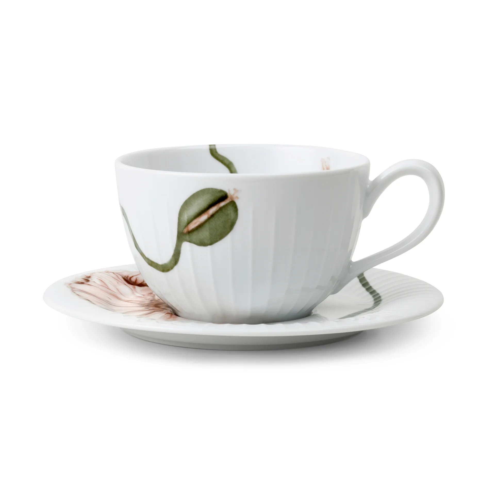 Hammershøi Poppy Teetasse 38cl, Weiß Kähler