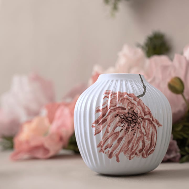 Hammershøi Poppy Vase 13cm, Weiß Kähler