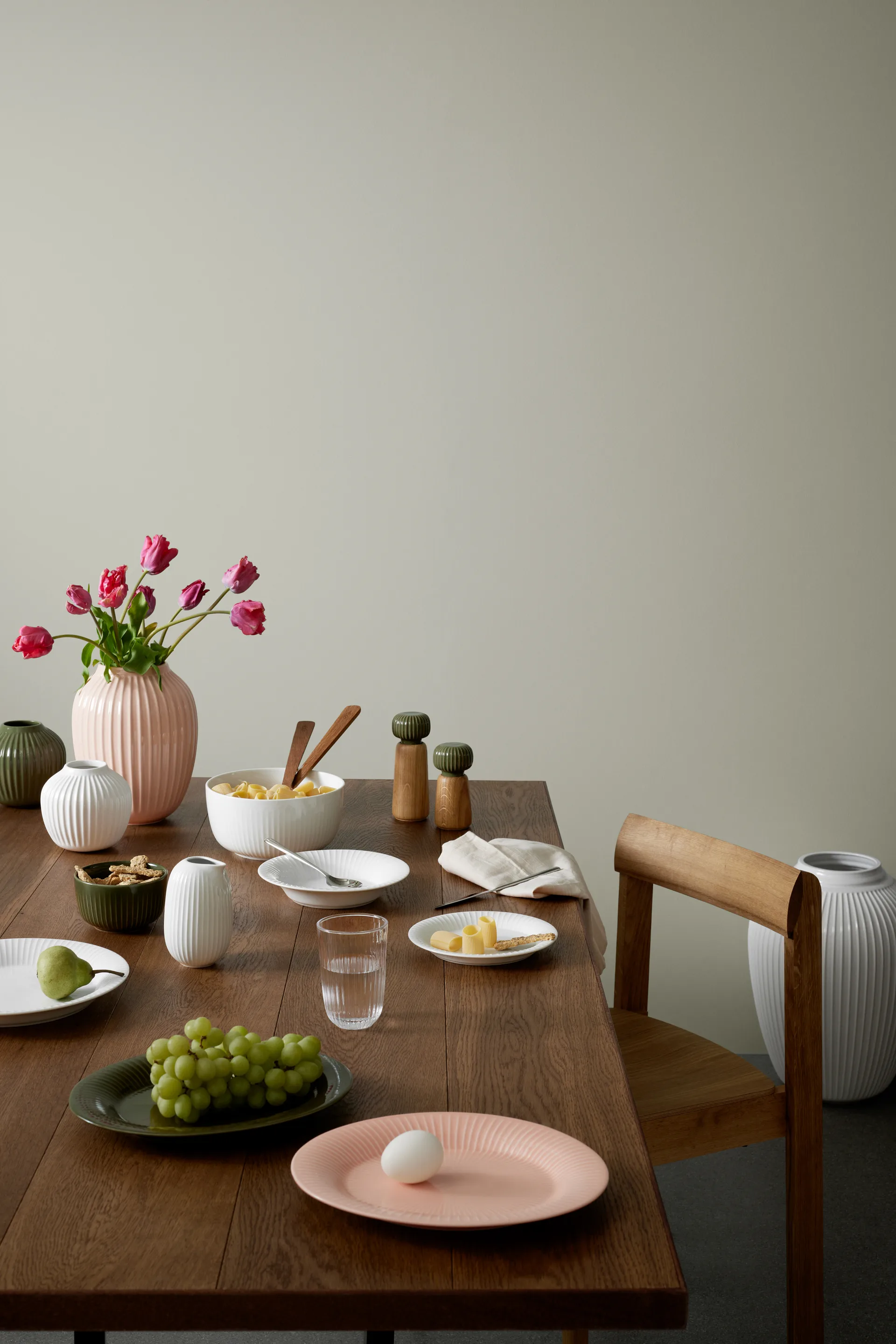 Hammershøi Salz- und Pfeffermühle klein, Dunkelgrün Kähler