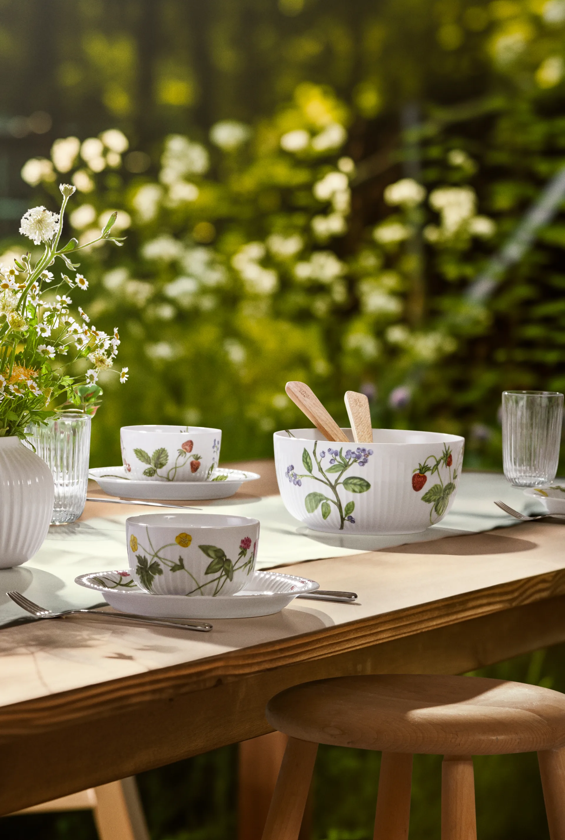 Hammershøi Summer Servierschüssel Ø21 cm, Sommerbeeren Kähler