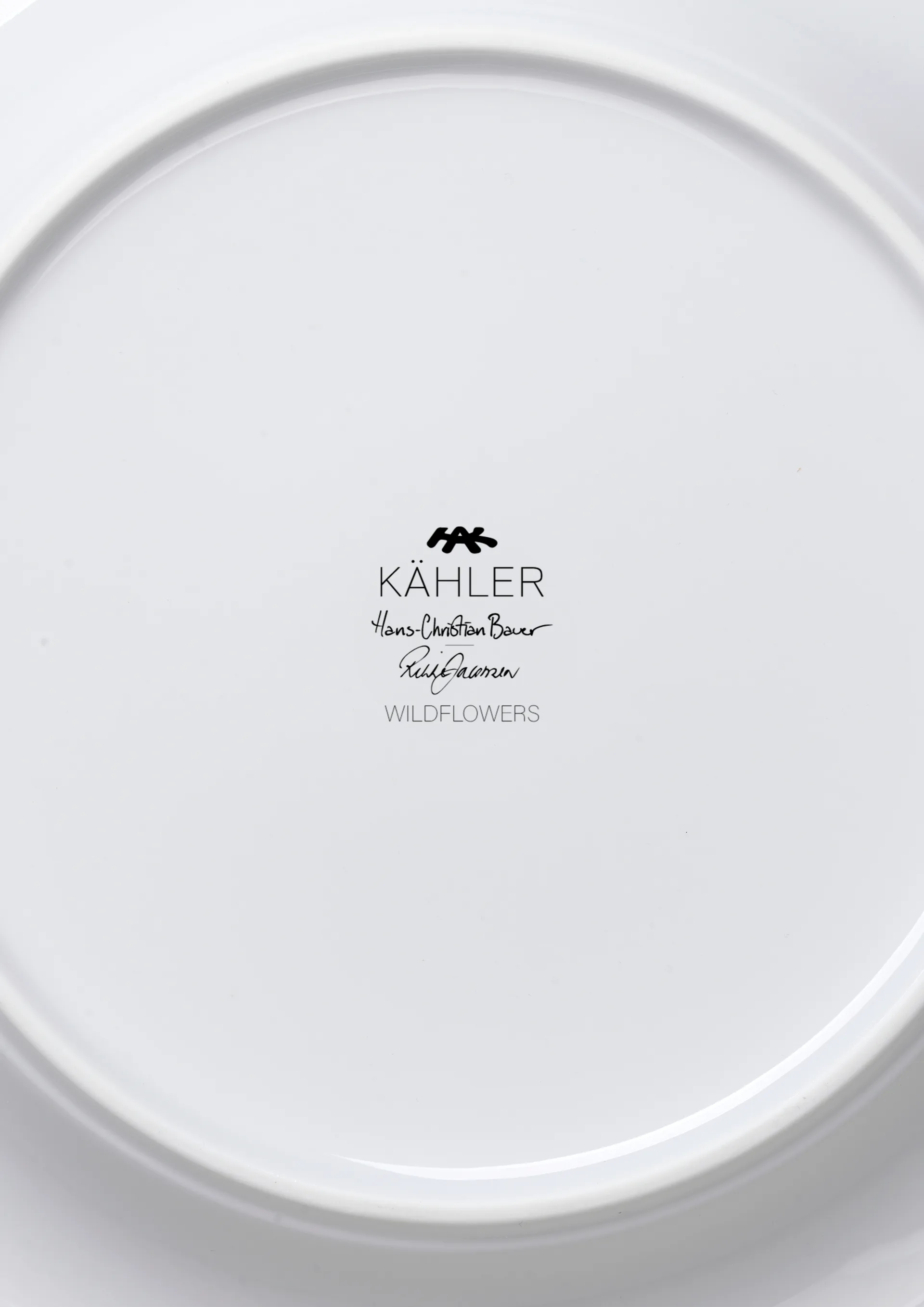 Hammershøi Summer Teller Ø22 cm, Wild flowers Kähler