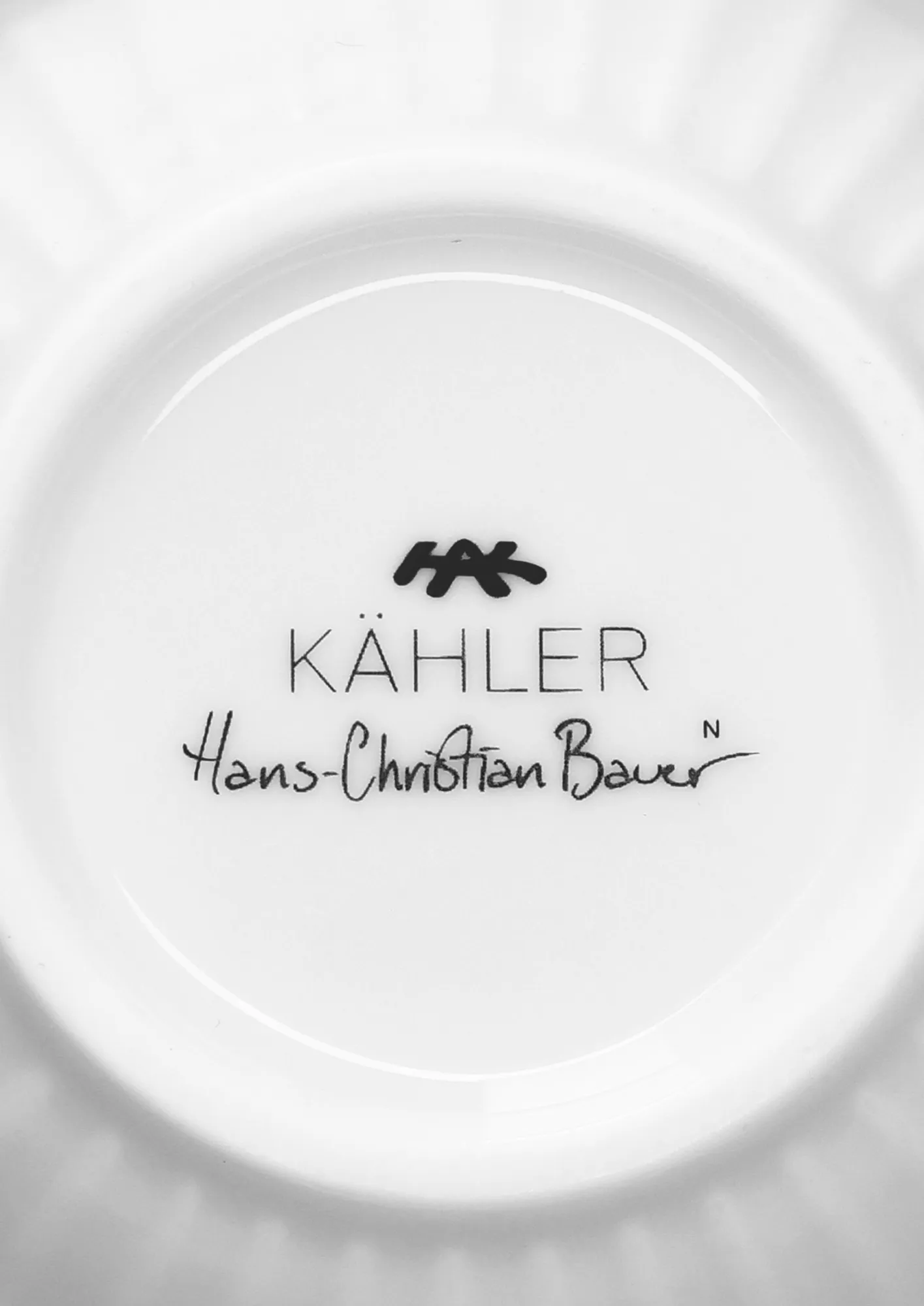 Hammershøi Tasse, Weiß, 25 cl Kähler