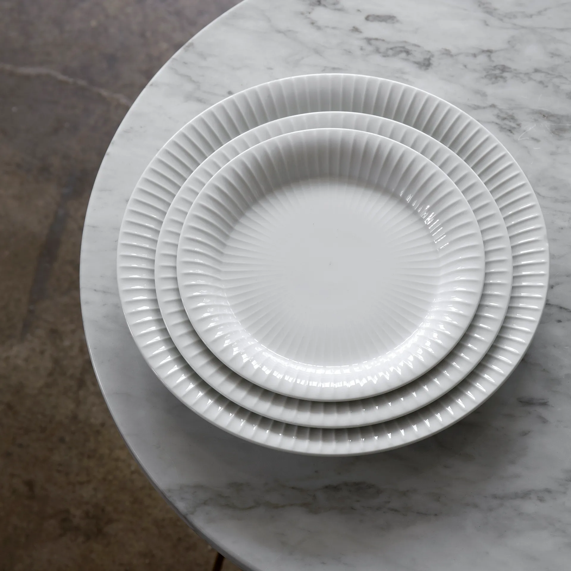 Hammershøi Teller weiß, Ø 27cm Kähler