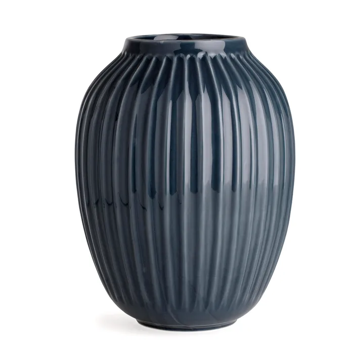 Hammershøi Vase - Anthrazitgrau, groß 25,5 cm - Kähler