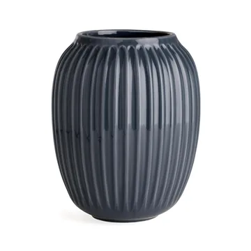 Hammershøi Vase - Anthrazitgrau, mittel 21 cm - Kähler