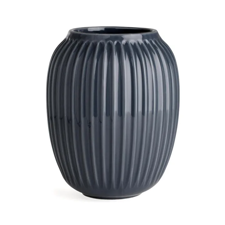 Hammershøi Vase - Anthrazitgrau, mittel 21 cm - Kähler