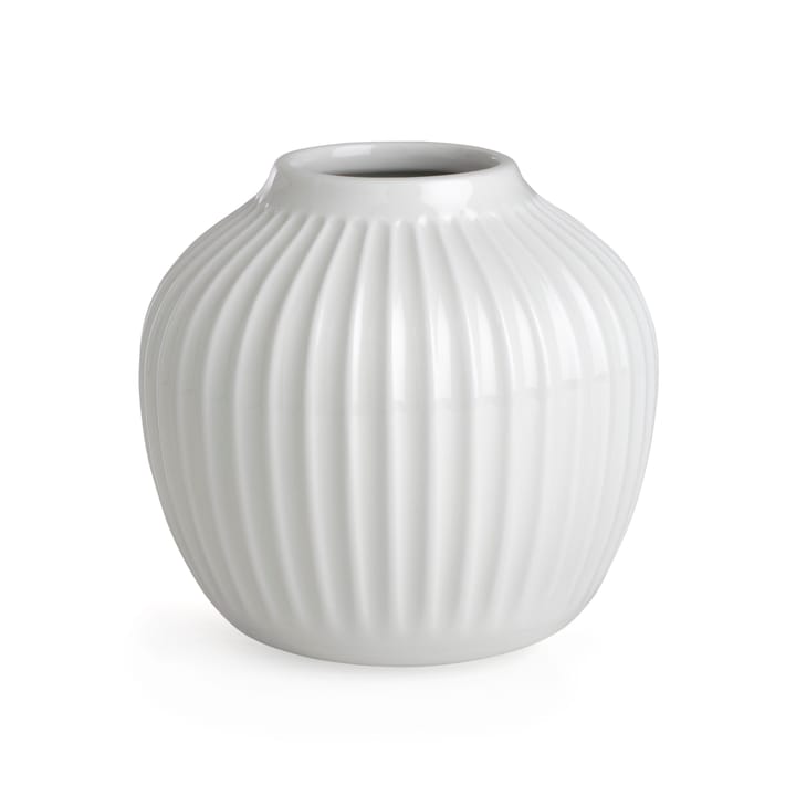 Hammershøi Vase klein, Weiß Kähler